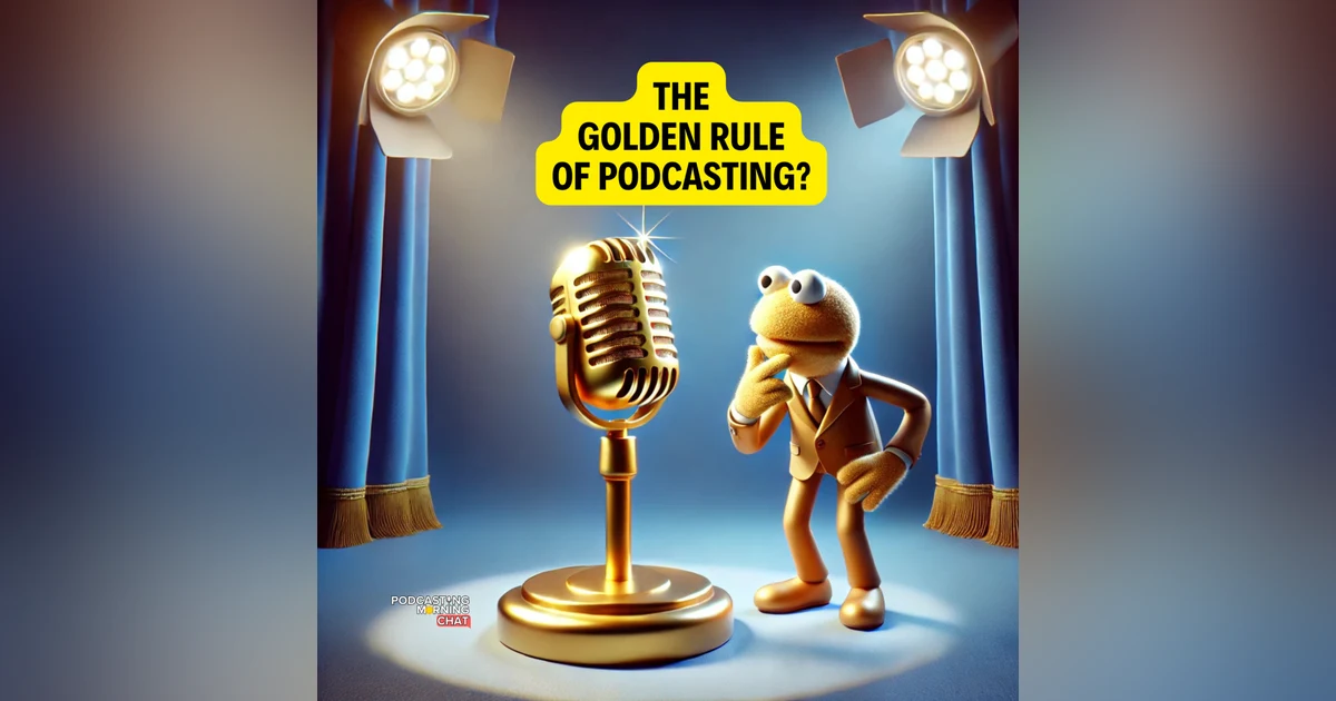 262 - What's the Golden Rule of Podcasting?