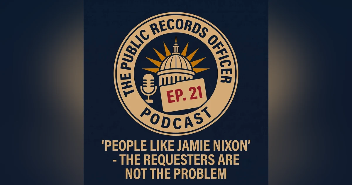 Ep. 21 'People Like Jamie Nixon' - The Requesters Are Not the Problem
