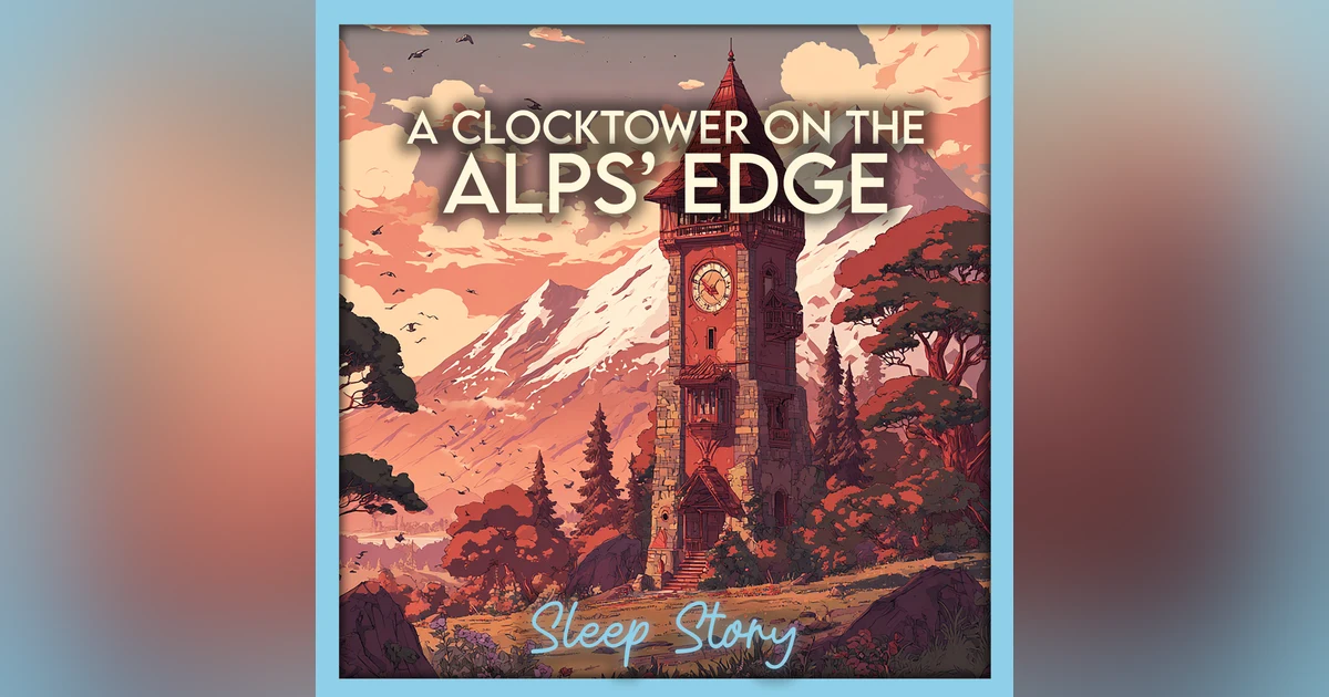 The Clocktower at Alps' Edge | Cozy Bedtime Story for Adults to Fall Asleep Fast • Deep Sleep Meditation