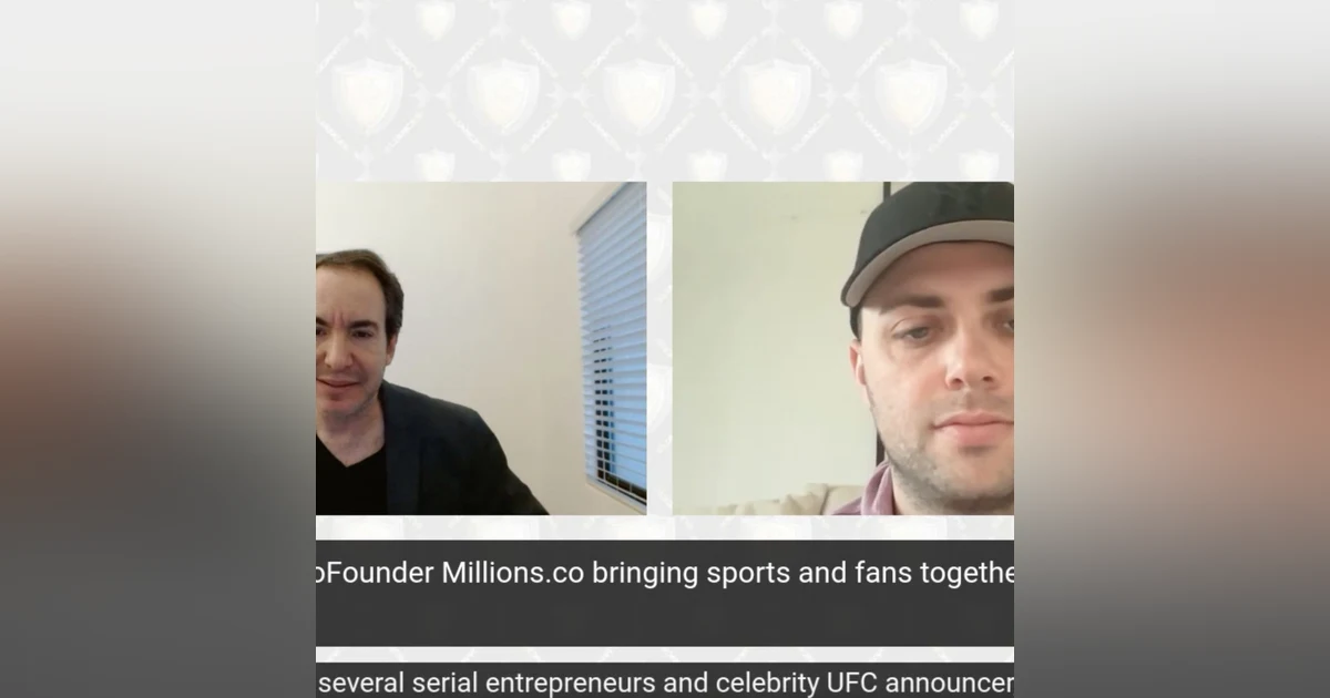 Brandon Austin CoFounder Millions.co leading watch part platform for sports