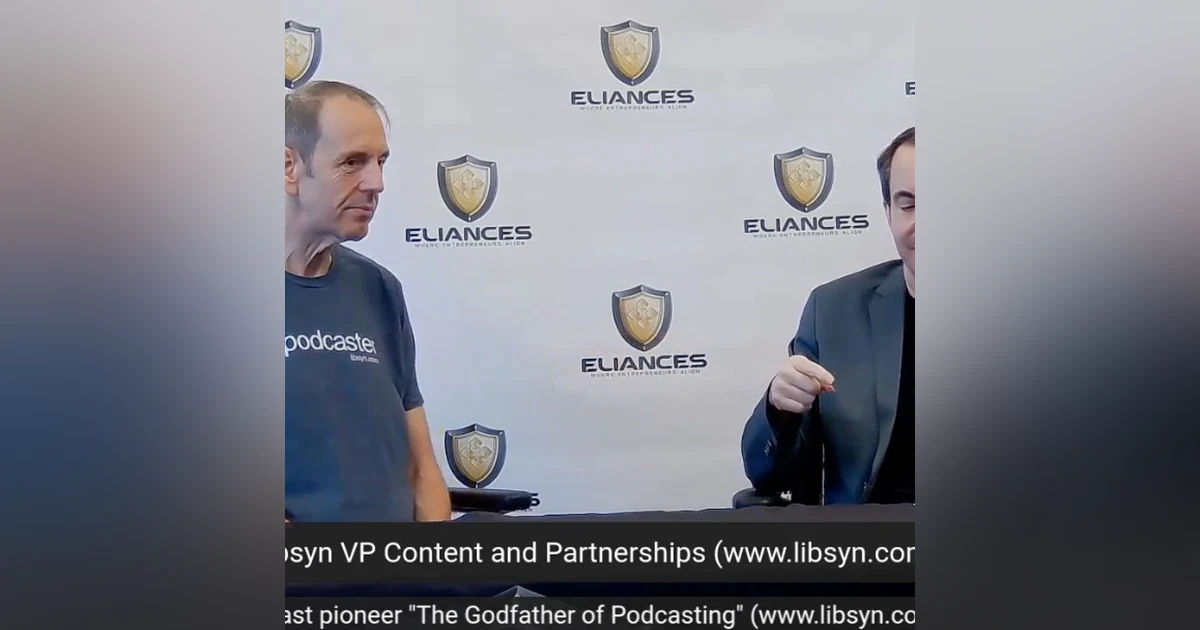Rob Greenlee, Godfather of Podcasting, Libsyn VP Content and Partnerships, New Media Show