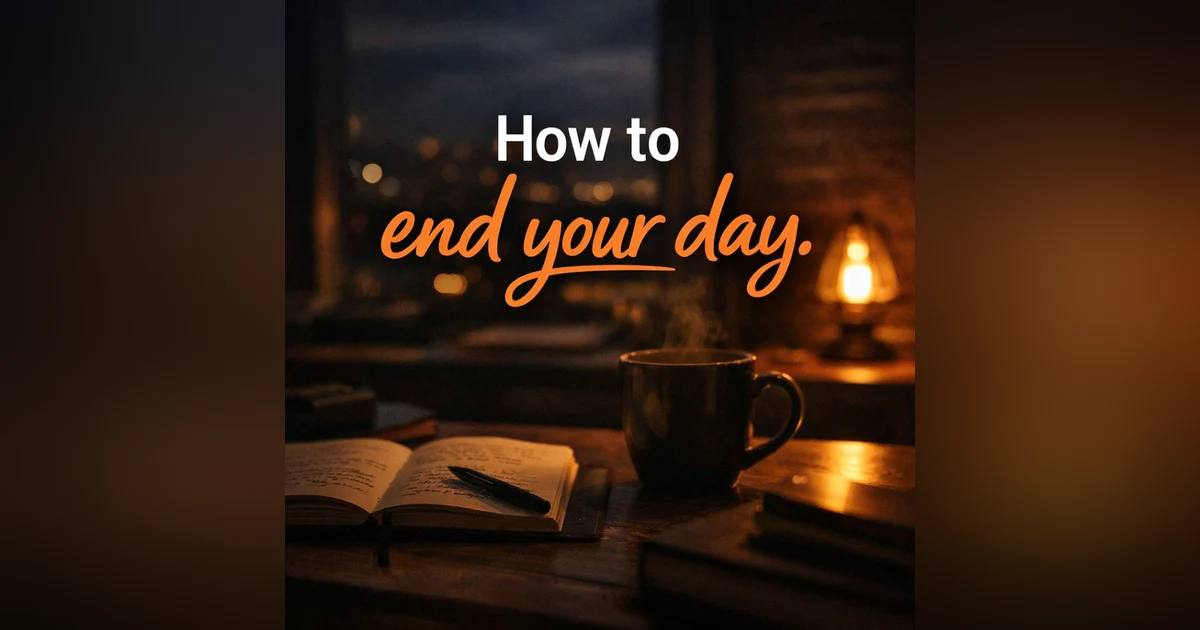 985. How To End Your Day