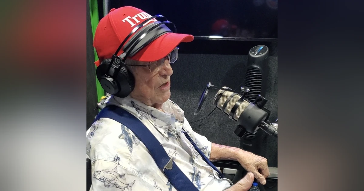 96 year old Veteran, Dickie Mead, sharing some fun, & salty, stories about his life, family & Pensacola
