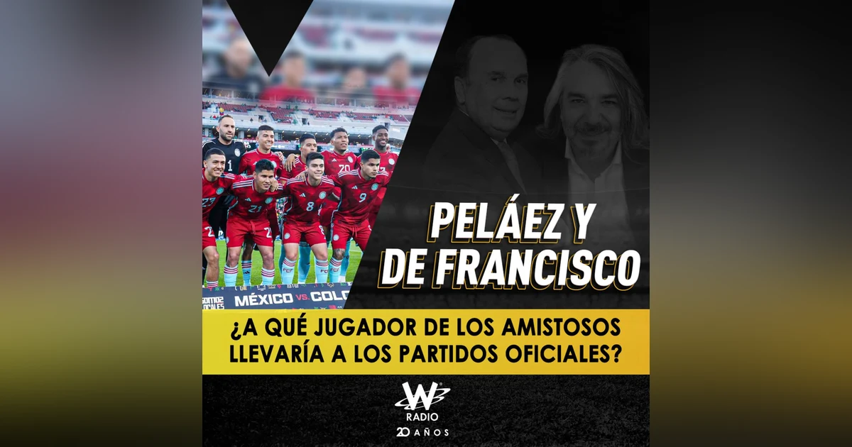 ¿A qué jugador de los amistosos llevaría a los partidos oficiales?