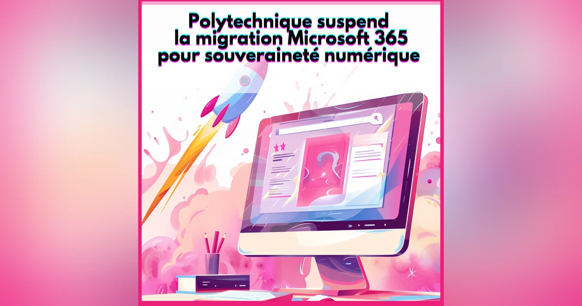 Polytechnique suspend la migration vers Microsoft 365