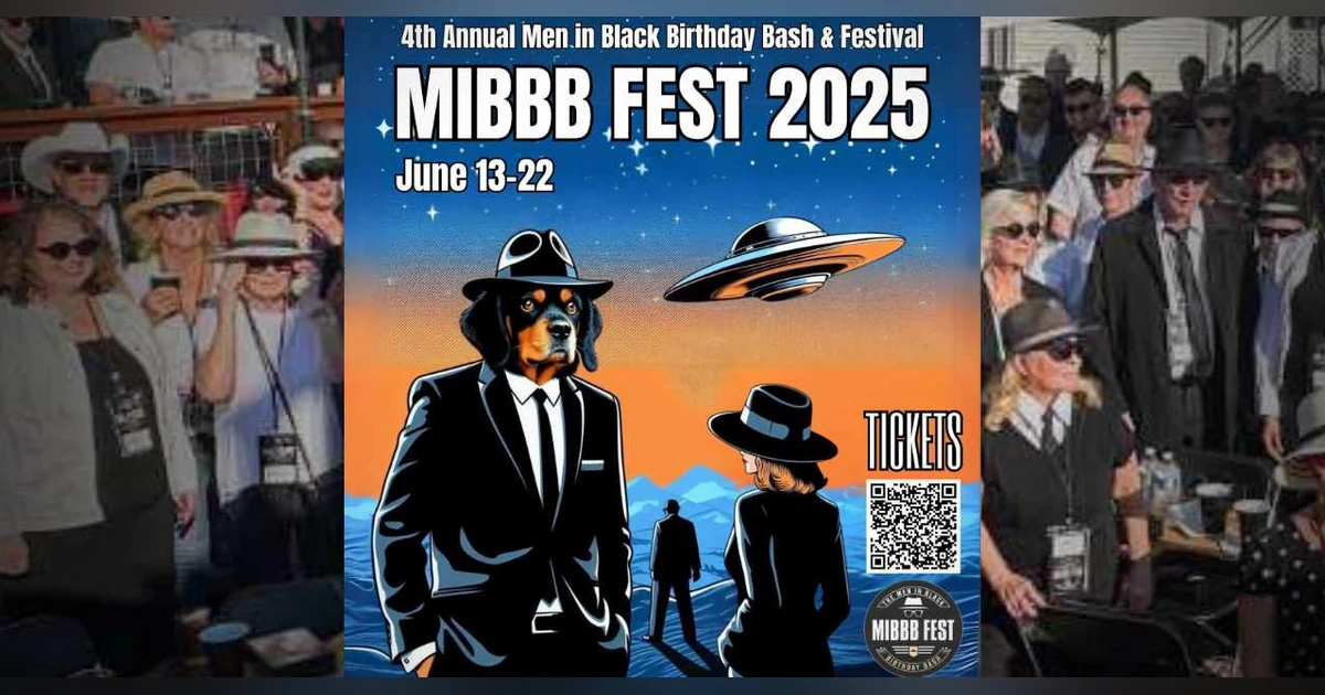 THE MAURY ISLAND UFO INCIDENT & THE MEN IN BLACK BIRTHDAY BASH
