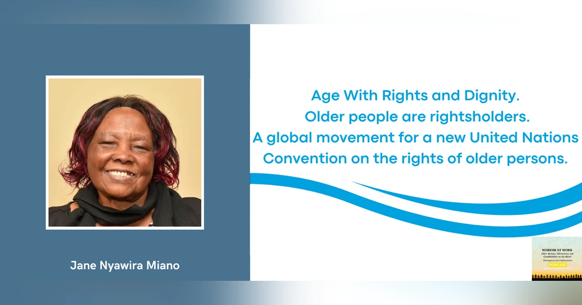 Jane Nyawira Miano: "I envisage a UN Convention that gives us a voice in decision making and human rights - a unique instrument for unique problems"