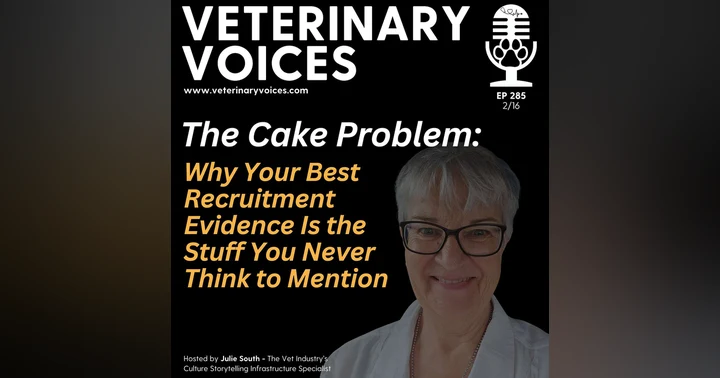 image for E Is for EVERYDAY EVIDENCE: The Cake Problem in Veterinary Recruitment