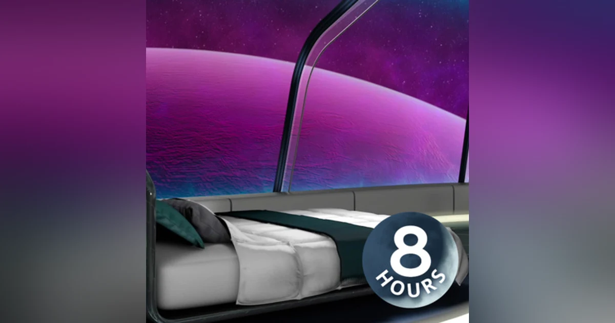 Can't Fall Asleep? Block Out Noisy Neighbors with Relaxing Spaceship White Noise 8 Hours