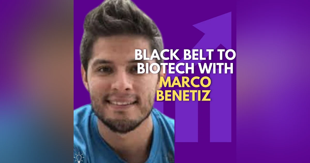 From Black Belt to Biotech: Marco Benitez's Journey to Revolutionize Health Tech