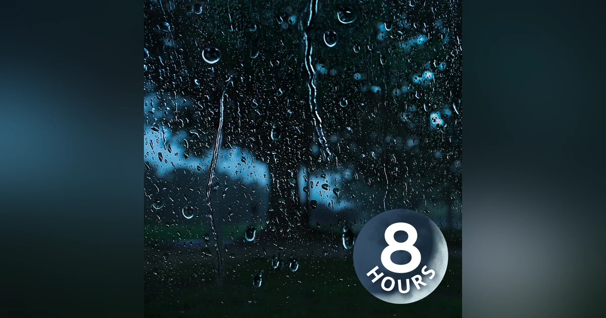 Rain Sounds for Sleeping | 8 Hour Rain on Window Ambience Helps You Relax | Fall Asleep Fast!