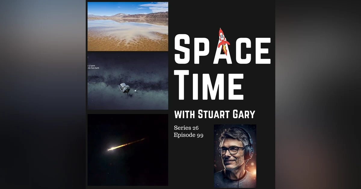 S26E99: Mars' Ancient Mud Cracks: Insights into Life, Eucalyptus Spacecraft's Milestone, and Melbourne's Sky Spectacle