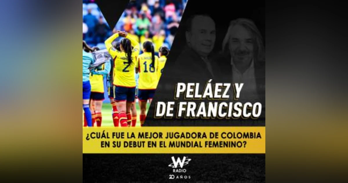 ¿Cuál fue la mejor jugadora de Colombia en su debut en el Mundial femenino?