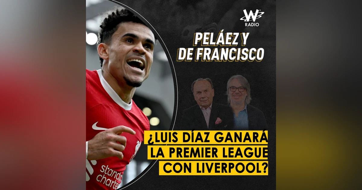 ¿Luis Díaz ganará la Premier League con Liverpool?