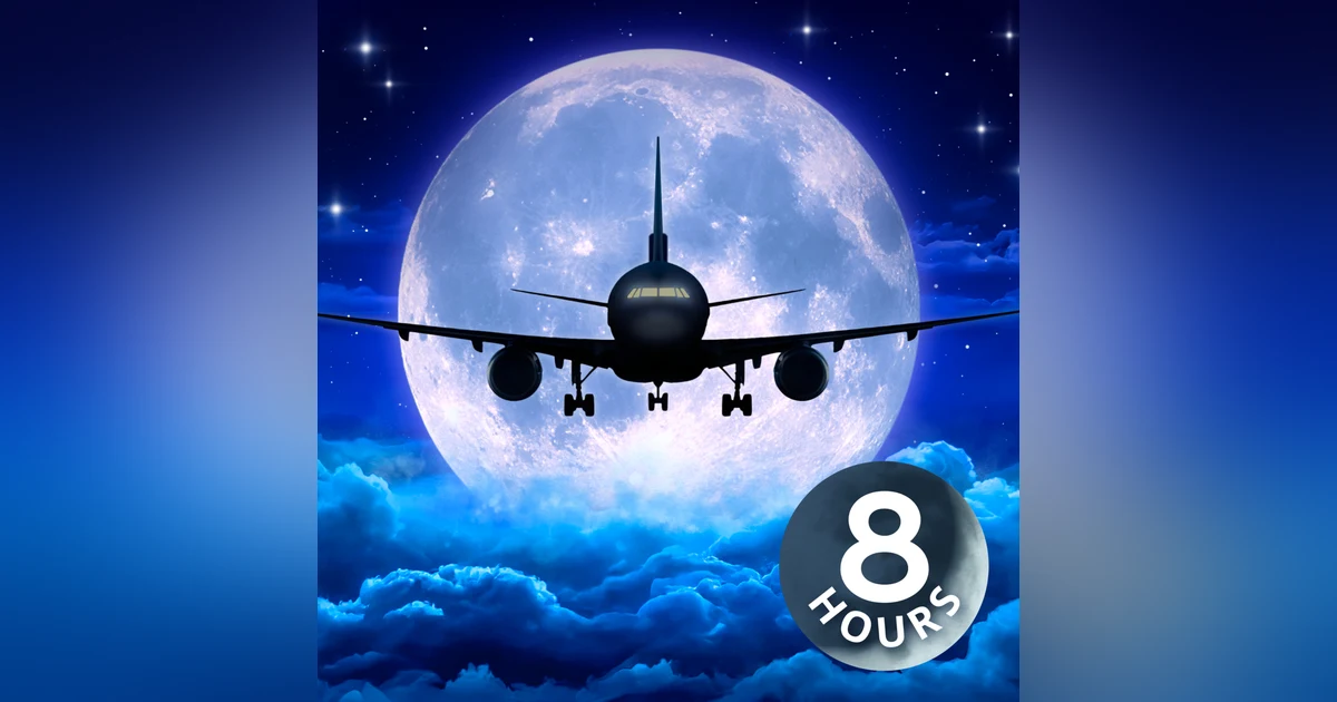 White Noise Airplane Sounds for Sleeping | 8 Hours