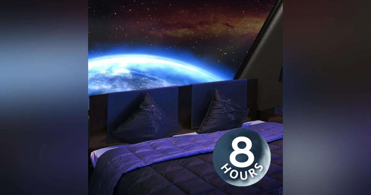 Starship Sleeping Quarters 8 Hours | Sleep Sounds White Noise with Deep Bass
