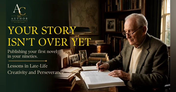 image for Publishing Your First Novel at 92: Lessons in Late-Life Creativity and Perseverance