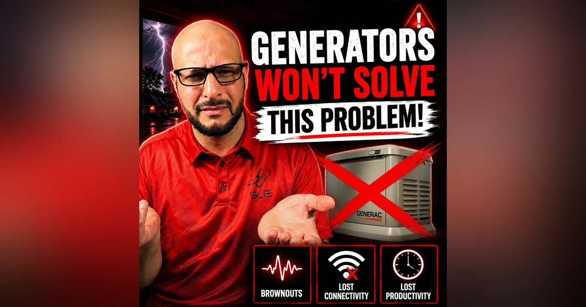S3 EP39 | More To Give #04 | The NEW Backup Power System Every Electrician Should Know!