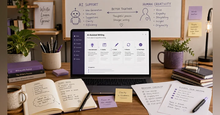 image for Creating With AI: Human Creativity in Writing With Michael Leggs