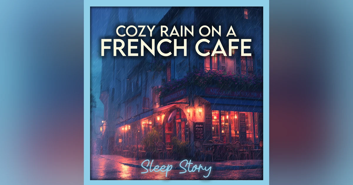 Rain on a French Cafe, A Cozy Sleep Story