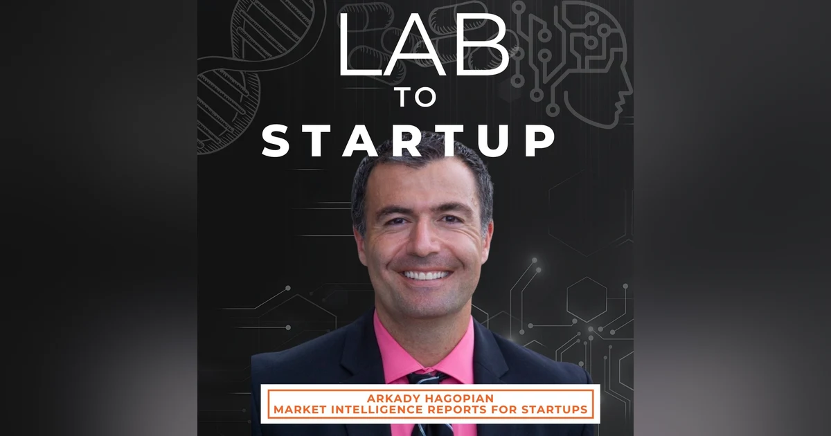 Market intelligence reports for startups - Arkady Hagopian