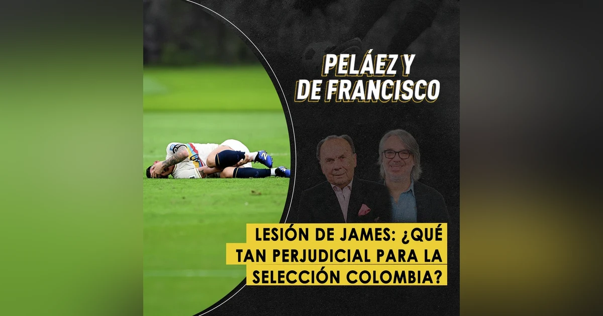 Lesión de James: ¿qué tan perjudicial para la Selección Colombia?