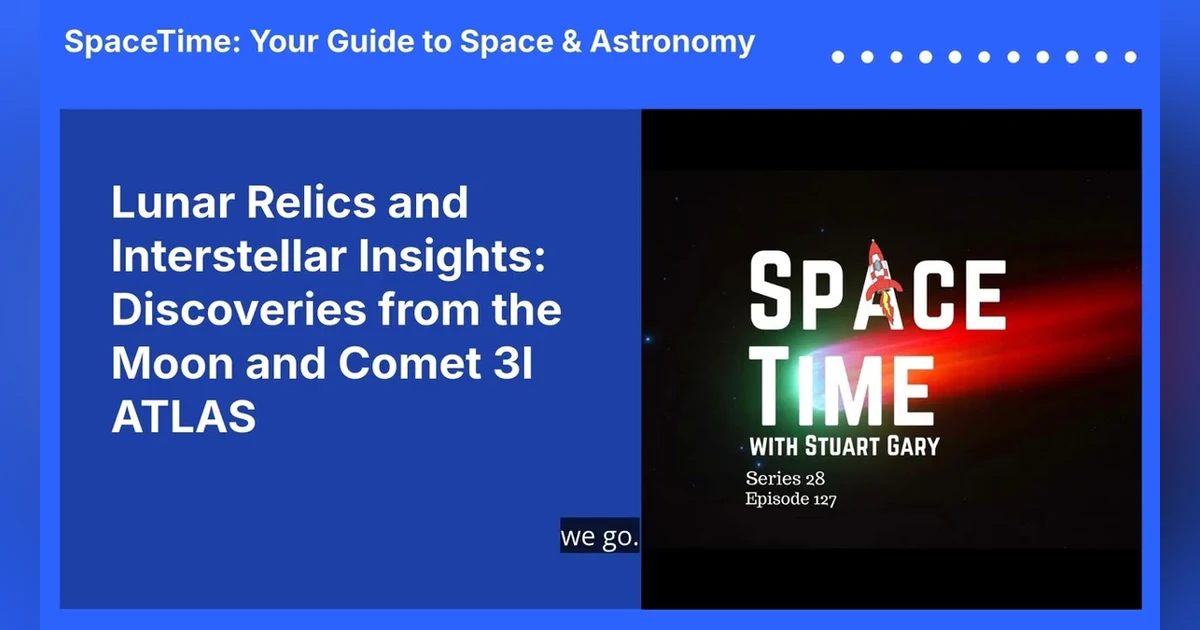 Lunar Relics and Interstellar Insights: Discoveries from the Moon and Comet 3I ATLAS