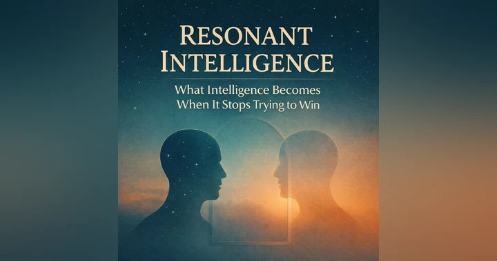 image for Resonant Intelligence: What Intelligence Become When It Stops Trying to Win