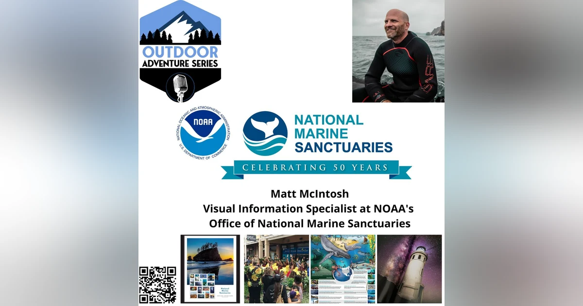 Matt McIntosh, Visual Information Specialist at NOAA's Office of National Marine Sanctuaries