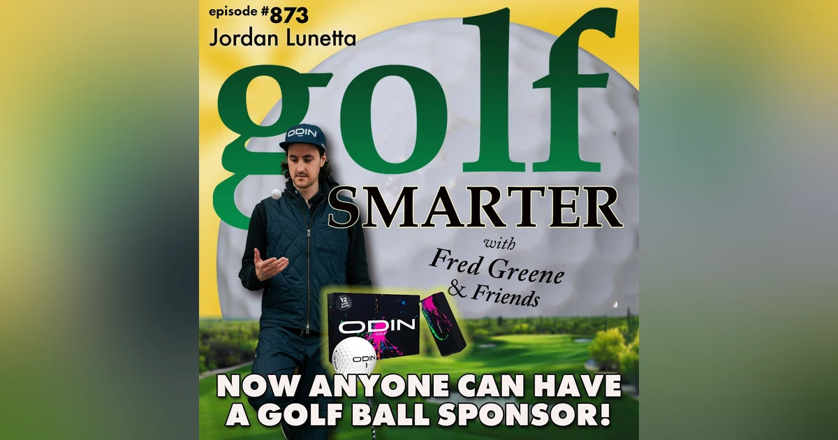 Now Anyone Can Have A Sponsor Like The Pros by Playing ODIN Golf Balls! | #873