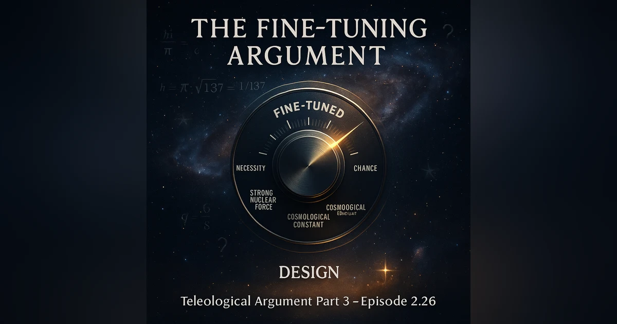 Teleological Argument Part 3 | The Fine-Tuning Argument