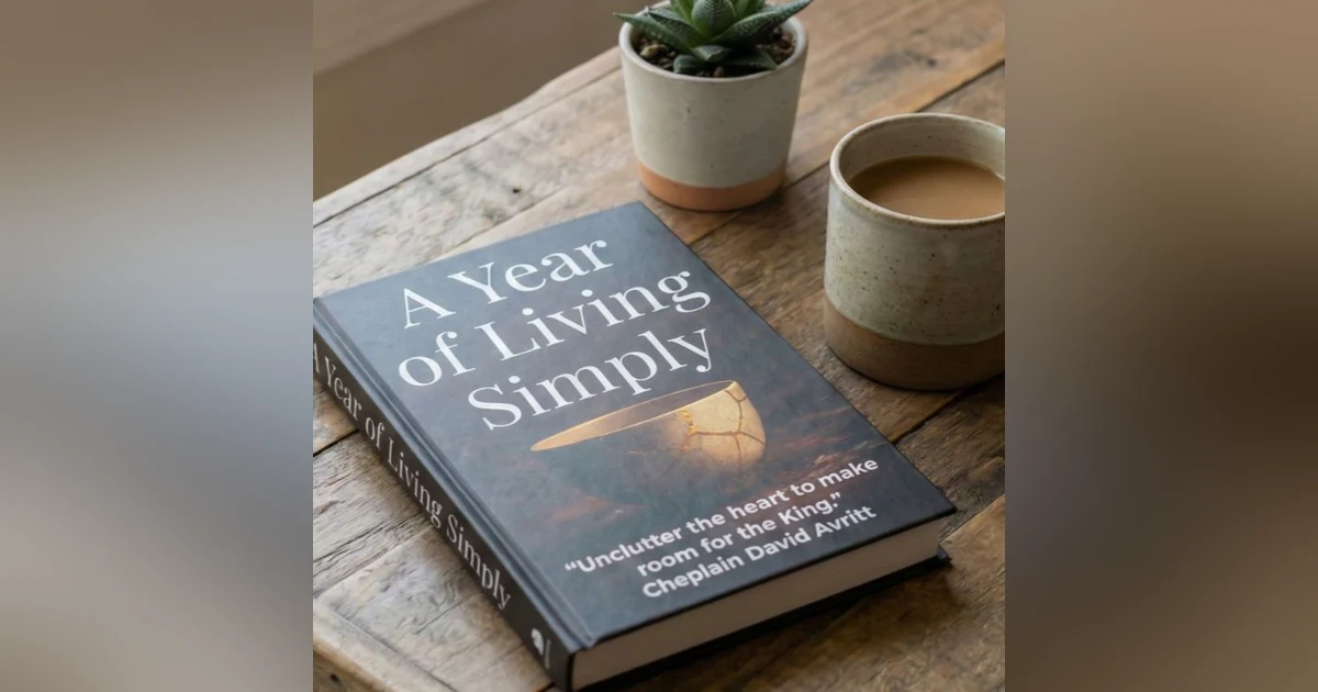 A Year of Living Simply: Unclutter the heart to make room for the King