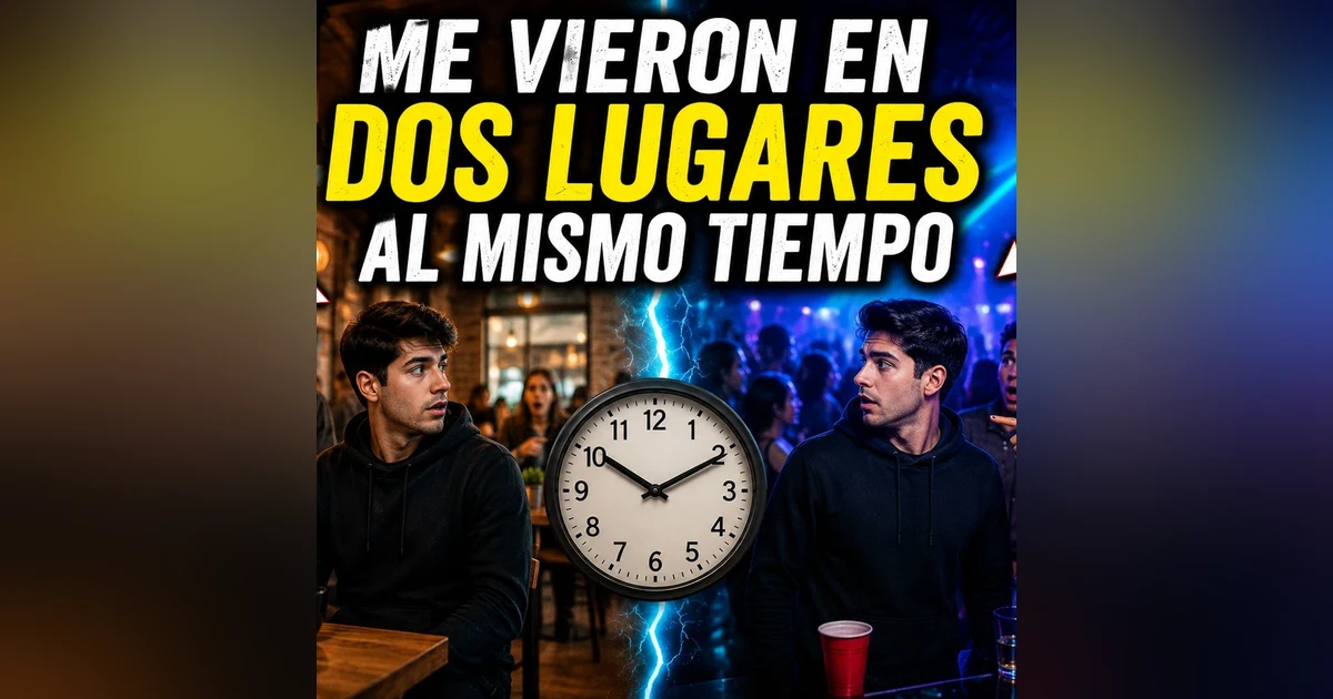 Historias de Miedo Agosto 24 de 2026 ME VIERON EN DOS LUGARES AL MISMO TIEMPO