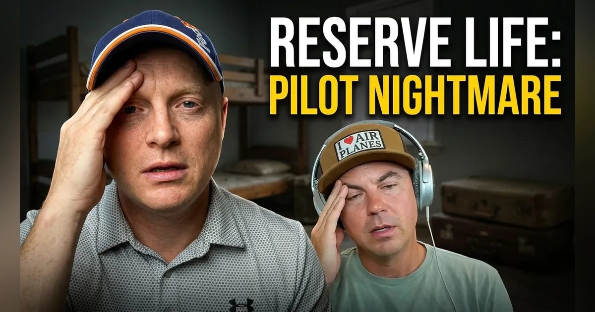 Commuter Nightmares, Reserve Chaos & Recent Military/Private Jet Crashes