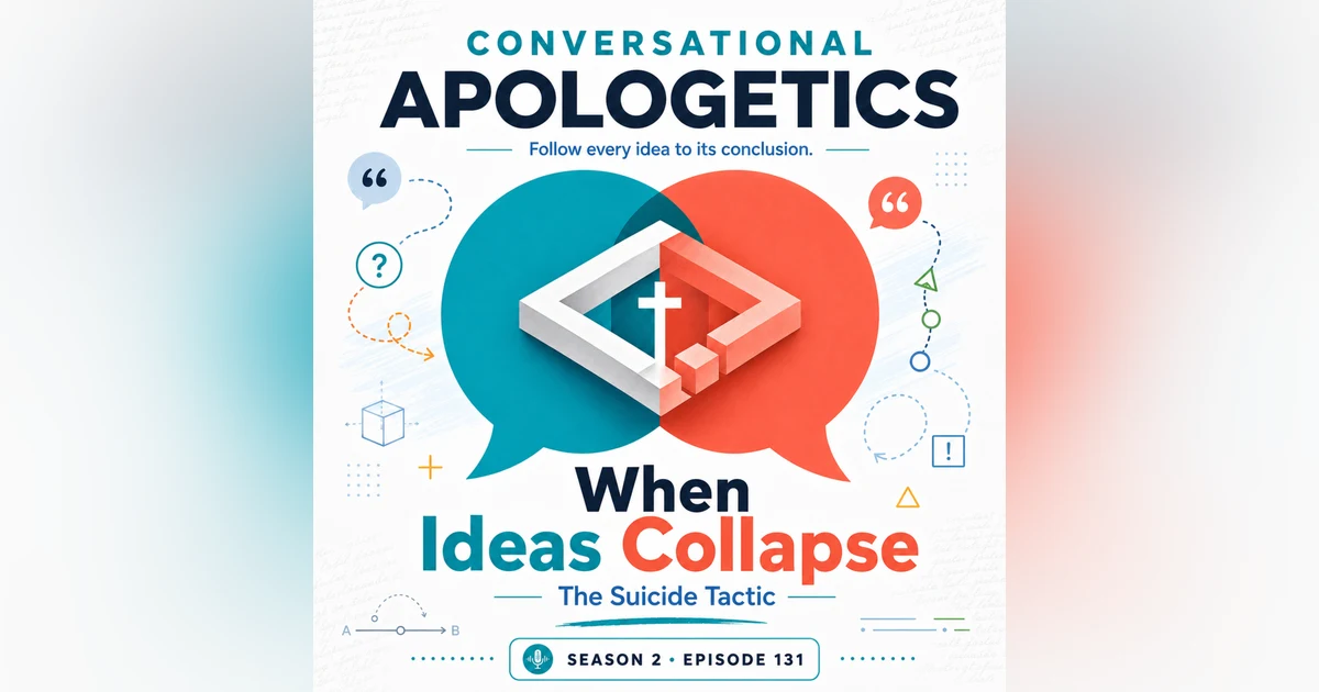 Conversational Apologetics | When Ideas Collapse: The Suicide Tactic