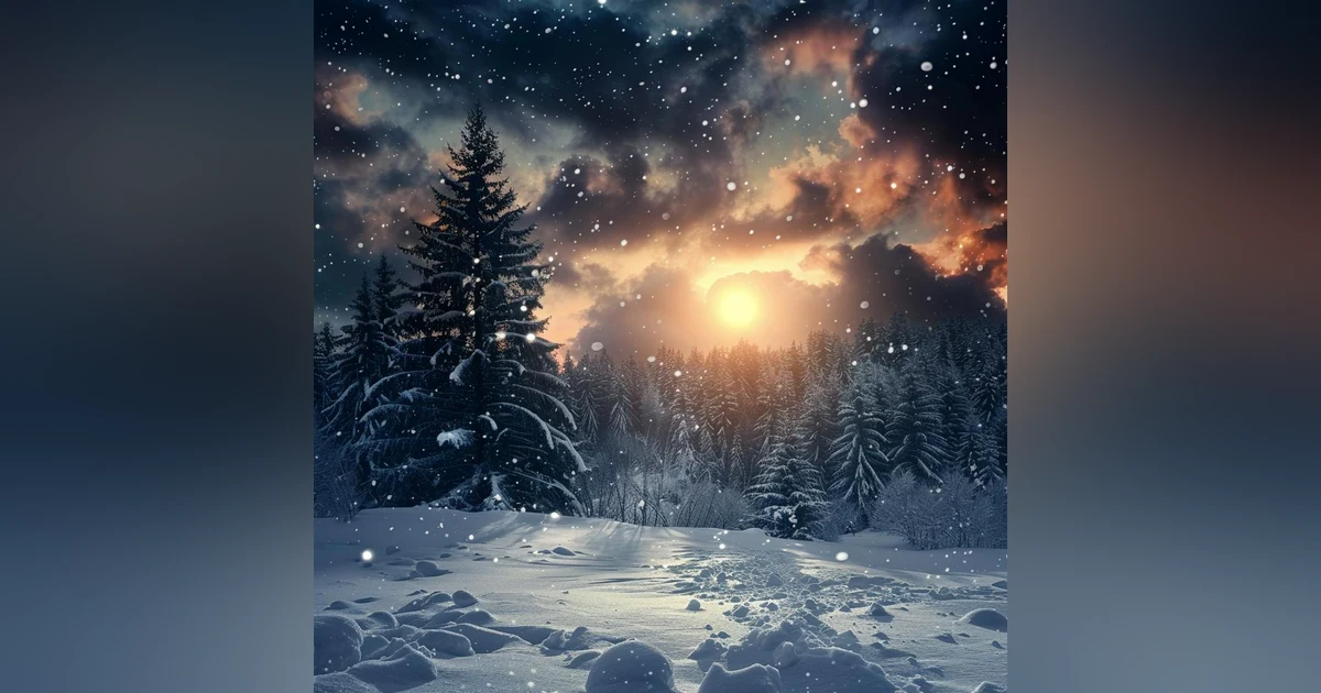 396 Hz With Blizzard Storm Sounds Offers A Unique, Tranquil Setting, Ideal For Releasing Guilt And Fear