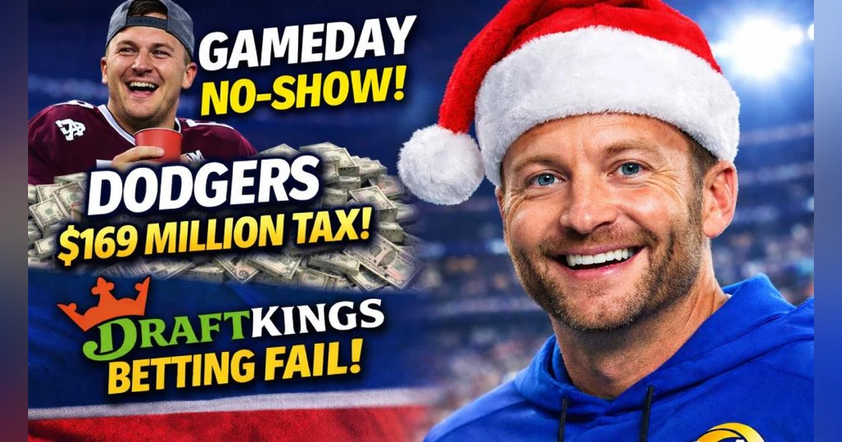 Johnny Manziel Ghosts GameDay | Dodgers Luxury Tax Bill | Matt Stanton’s NFL Secret Santa Rankings