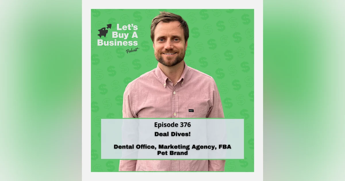 Deal Dives! - Dental Office, Marketing Agency, FBA Pet Brand