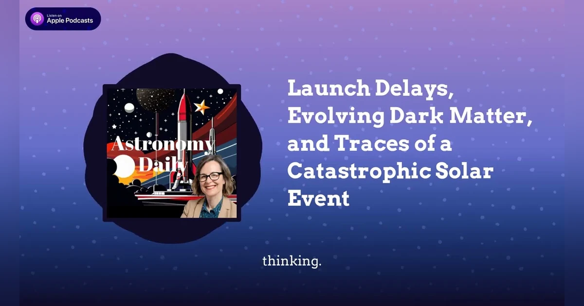 Launch Delays, Evolving Dark Matter, and Traces of a Catastrophic Solar Event
