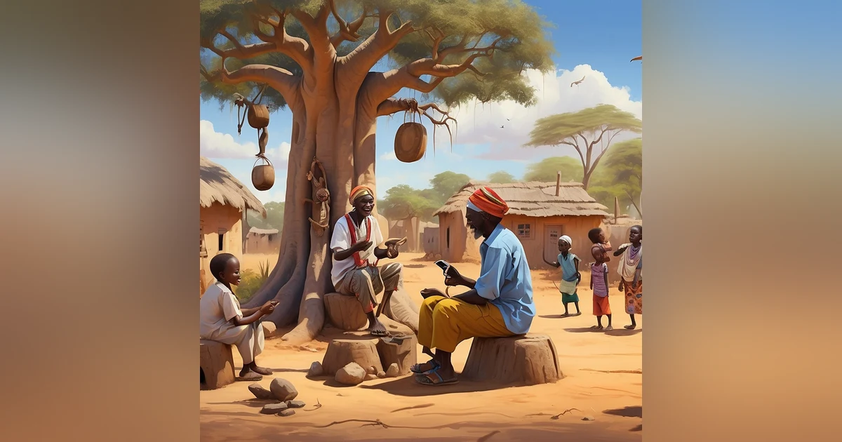 Mzungu and the Baobab Beat: The Tale of the Dancing Stranger