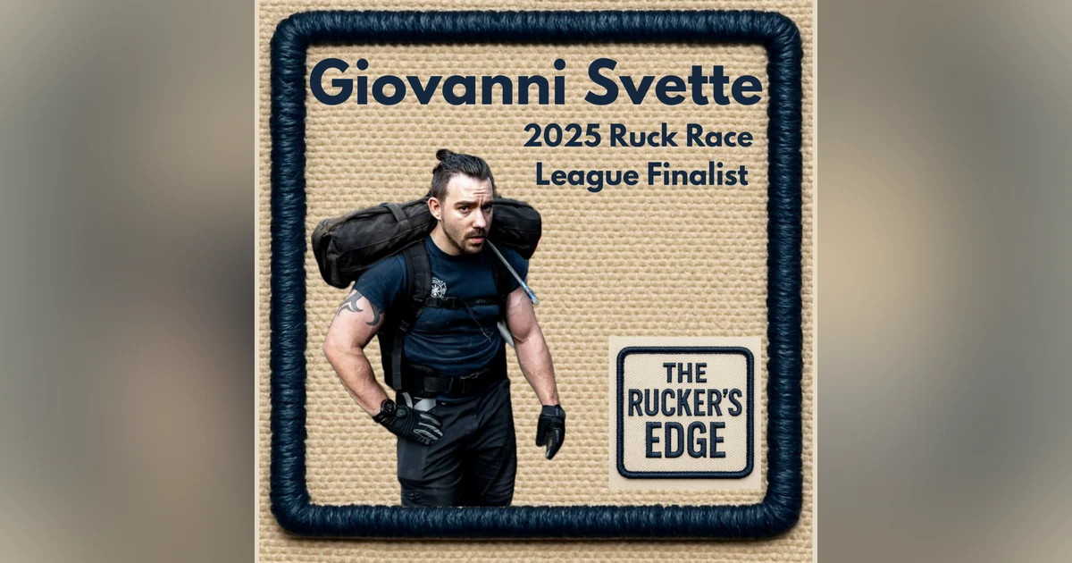 Giovanni Svette: From CrossFit to Ruck Race League Finalist