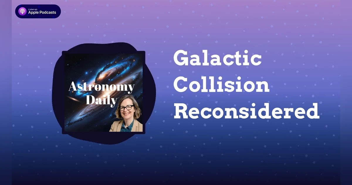 Galactic Collision Reconsidered