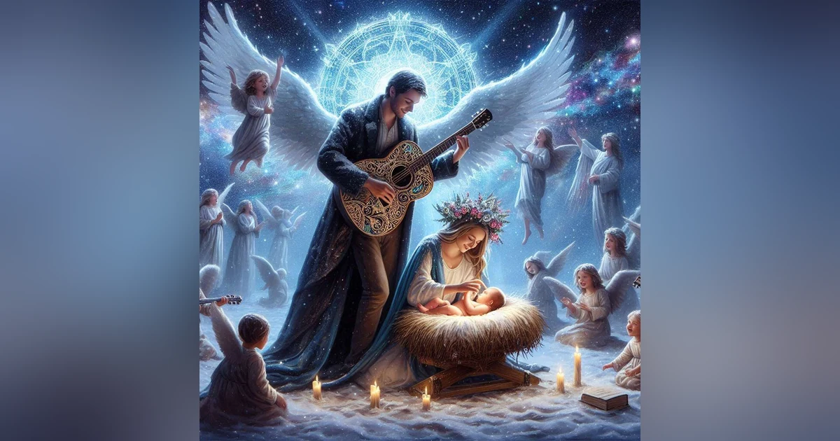 Away In A Manger Sing With Us Fireside Christmas Nicholas Mazzio and Lauren Mazzio The Rain WDN_1