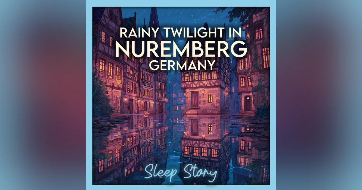 🌧 The Rainy Streets of Nuremberg — A Cozy Sleep Story for Deep Relaxation