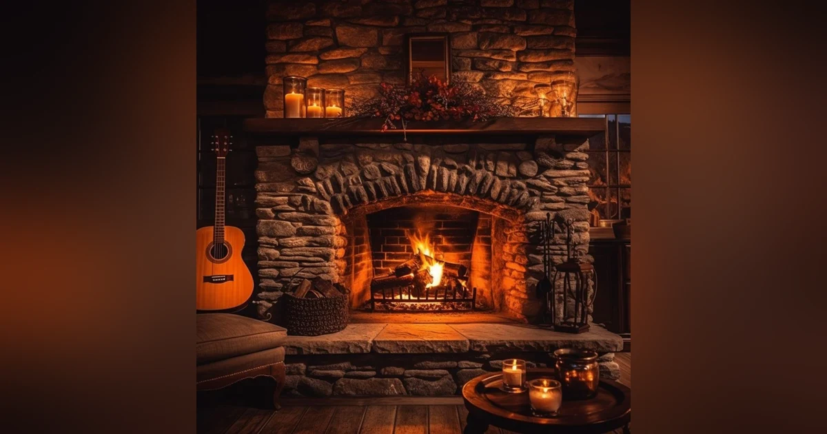 Super Relaxing Fireplace Sounds 🔥 Cozy Crackling Fire 🔥 (NO MUSIC)