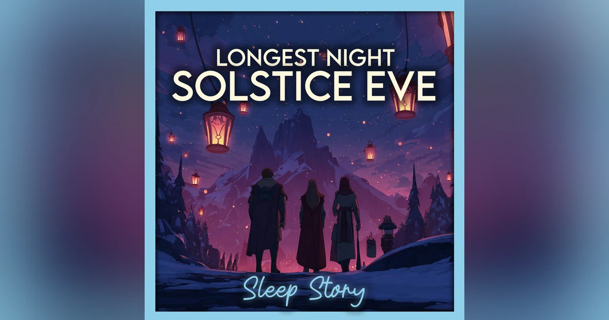 Solstice Eve Lanterns | Cozy Winter Sleep Story for Grown Ups (Deep Sleep, Calm Nighttime Story)