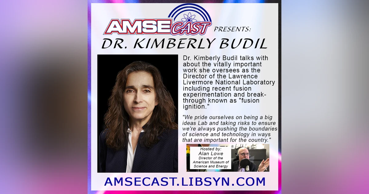 AMSEcast with guest Kimberly Budil