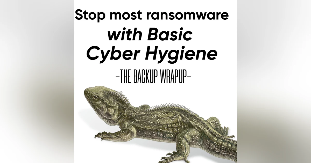 Stop 90% of Ransomware Attacks with Basic Cyber Hygiene