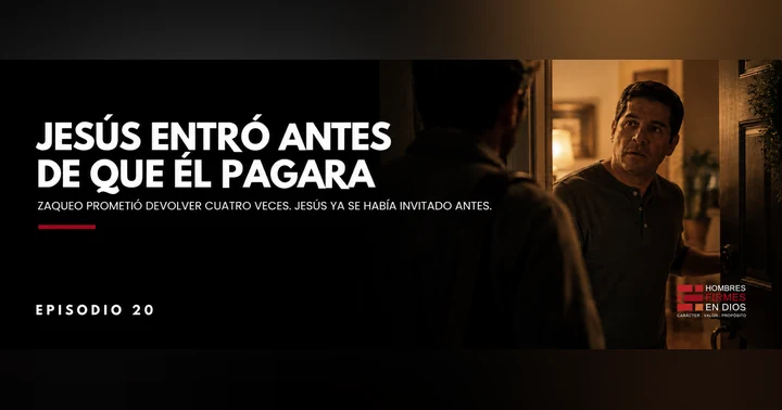 image for Jesús entró antes de que él pagara