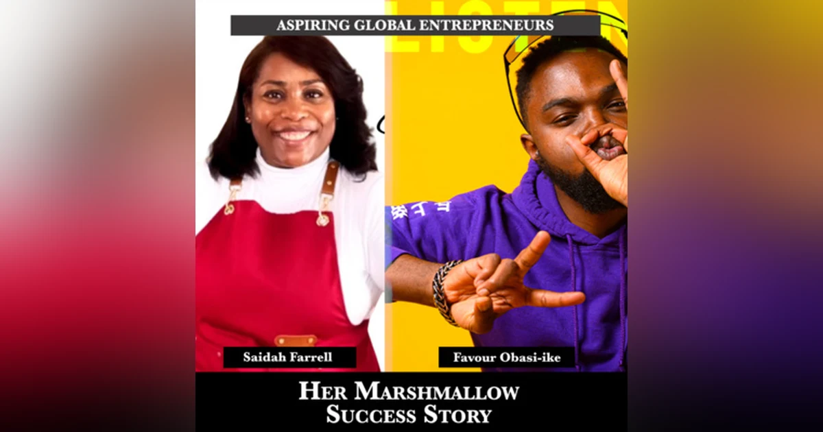 Her Marshmallow Success Story with Chef Saidah Farrell 🍡 - 196